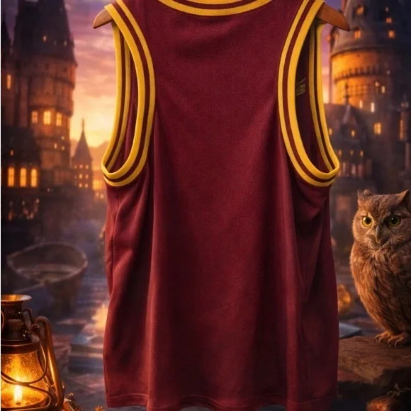 HARRY POTTER GRYFFINDOR SEEKER JERSEY- SIZE LARGE - Picture 2 of 2